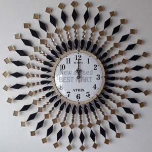 Atrix A810 jeweled solar wall clock